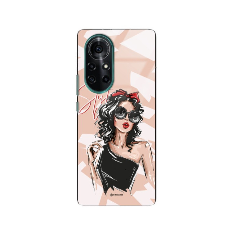 ETUI BLACK CASE GLASS NA TELEFON HUAWEI NOVA 8 PRO ST_BAB-100