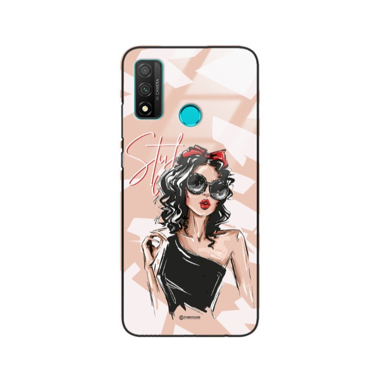 ETUI BLACK CASE GLASS NA TELEFON HUAWEI P SMART 2020 ST_BAB-100