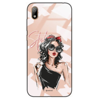 ETUI BLACK CASE GLASS NA TELEFON HUAWEI Y5 2019 ST_BAB-100