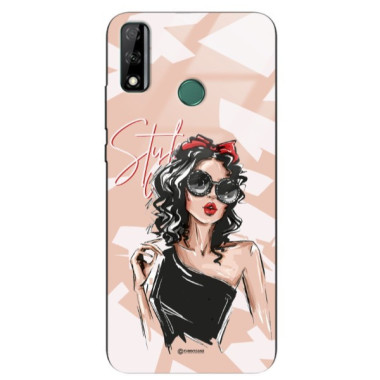 ETUI BLACK CASE GLASS NA TELEFON HUAWEI Y8S ST_BAB-100