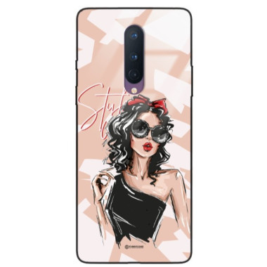 ETUI BLACK CASE GLASS NA TELEFON ONEPLUS 8 / 8 PRO ST_BAB-100