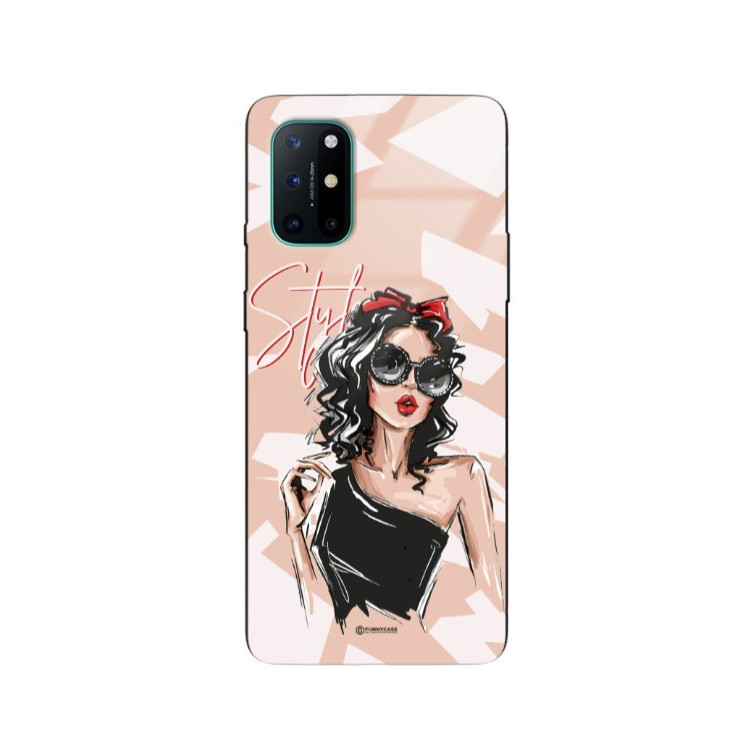 ETUI BLACK CASE GLASS NA TELEFON ONEPLUS 8T ST_BAB-100