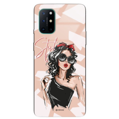 ETUI BLACK CASE GLASS NA TELEFON ONEPLUS 8T ST_BAB-100