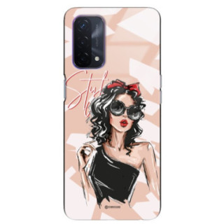 ETUI BLACK CASE GLASS NA TELEFON OPPO A93 5G ST_BAB-100