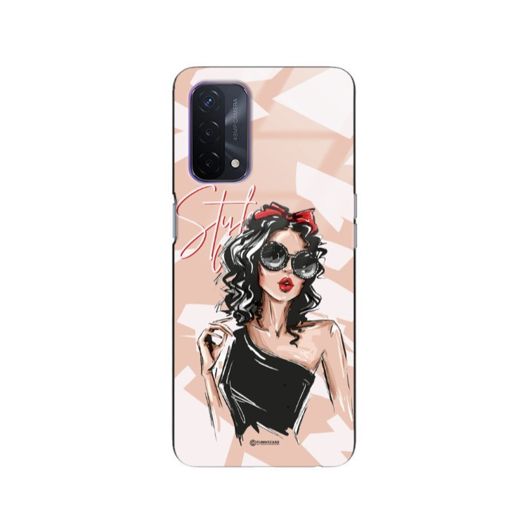 ETUI BLACK CASE GLASS NA TELEFON OPPO A93 5G ST_BAB-100