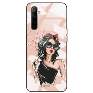 ETUI BLACK CASE GLASS NA TELEFON REALME 6 / 6I ST_BAB-100