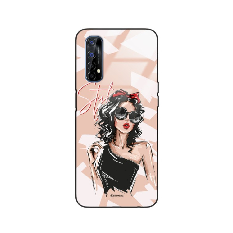 ETUI BLACK CASE GLASS NA TELEFON REALME 7 ST_BAB-100