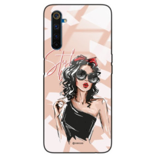 ETUI BLACK CASE GLASS NA TELEFON REALME 6 PRO ST_BAB-100