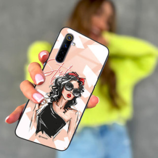 ETUI BLACK CASE GLASS NA TELEFON REALME X50 ST_BAB-100