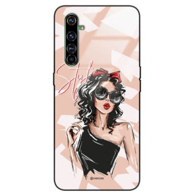 ETUI BLACK CASE GLASS NA TELEFON REALME X50 PRO ST_BAB-100