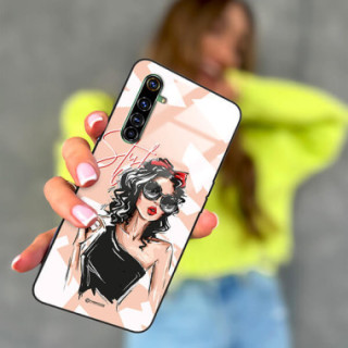 ETUI BLACK CASE GLASS NA TELEFON REALME X50 PRO ST_BAB-100