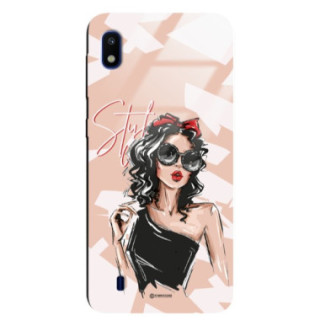 ETUI BLACK CASE GLASS NA TELEFON SAMSUNG GALAXY A10 ST_BAB-100
