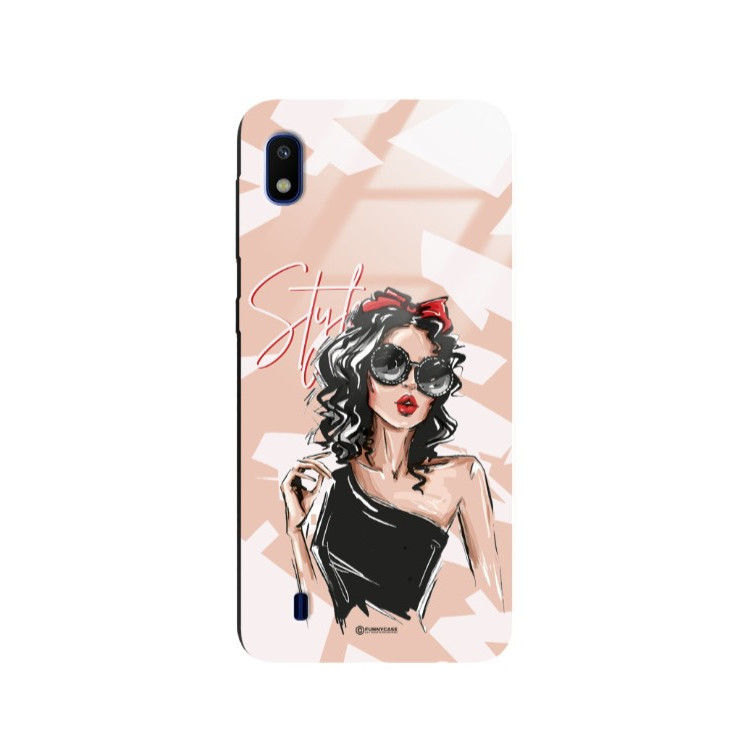 ETUI BLACK CASE GLASS NA TELEFON SAMSUNG GALAXY A10 ST_BAB-100