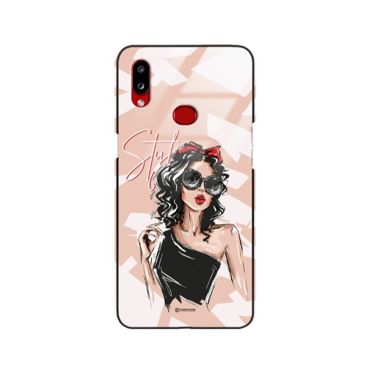 ETUI BLACK CASE GLASS NA TELEFON SAMSUNG GALAXY A10S ST_BAB-100