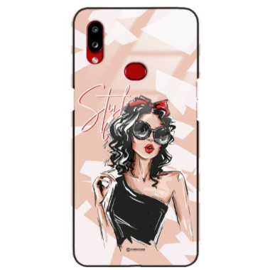 ETUI BLACK CASE GLASS NA TELEFON SAMSUNG GALAXY A10S ST_BAB-100