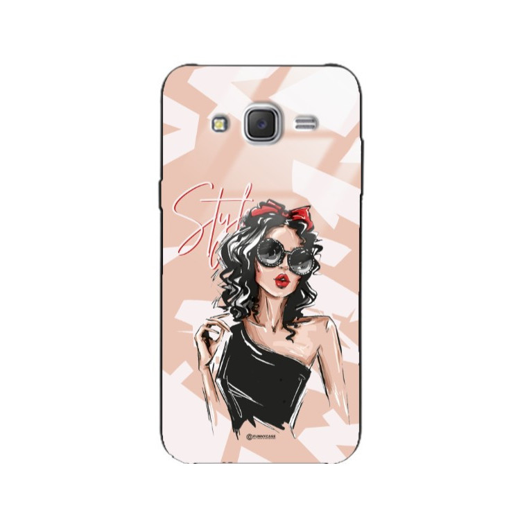 ETUI BLACK CASE GLASS NA TELEFON SAMSUNG GALAXY J5 2016 ST_BAB-100