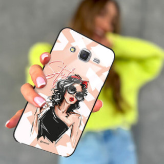 ETUI BLACK CASE GLASS NA TELEFON SAMSUNG GALAXY J5 2016 ST_BAB-100