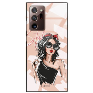 ETUI BLACK CASE GLASS NA TELEFON SAMSUNG GALAXY NOTE 20 ULTRA / NOTE 20 PLUS ST_BAB-100