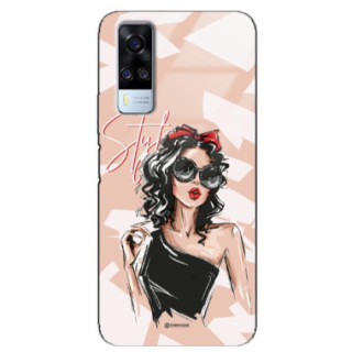 ETUI BLACK CASE GLASS NA TELEFON VIVO Y51 2020 ST_BAB-100