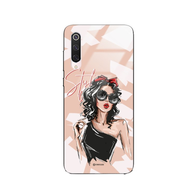 ETUI BLACK CASE GLASS NA TELEFON XIAOMI MI 9 PRO ST_BAB-100