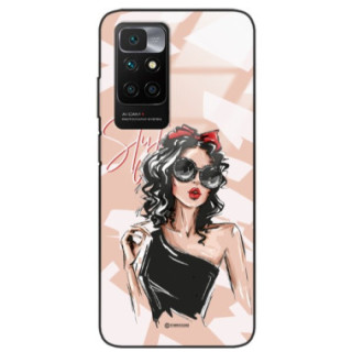 ETUI BLACK CASE GLASS NA TELEFON XIAOMI REDMI NOTE 11 4G...