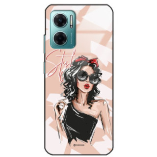 ETUI BLACK CASE GLASS NA TELEFON XIAOMI REDMI NOTE 11E 5G...