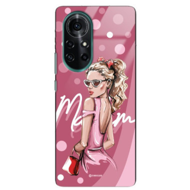 ETUI BLACK CASE GLASS NA TELEFON HUAWEI NOVA 8 PRO ST_BAB-101