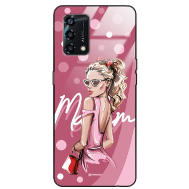 ETUI BLACK CASE GLASS NA TELEFON OPPO A95 4G ST_BAB-101