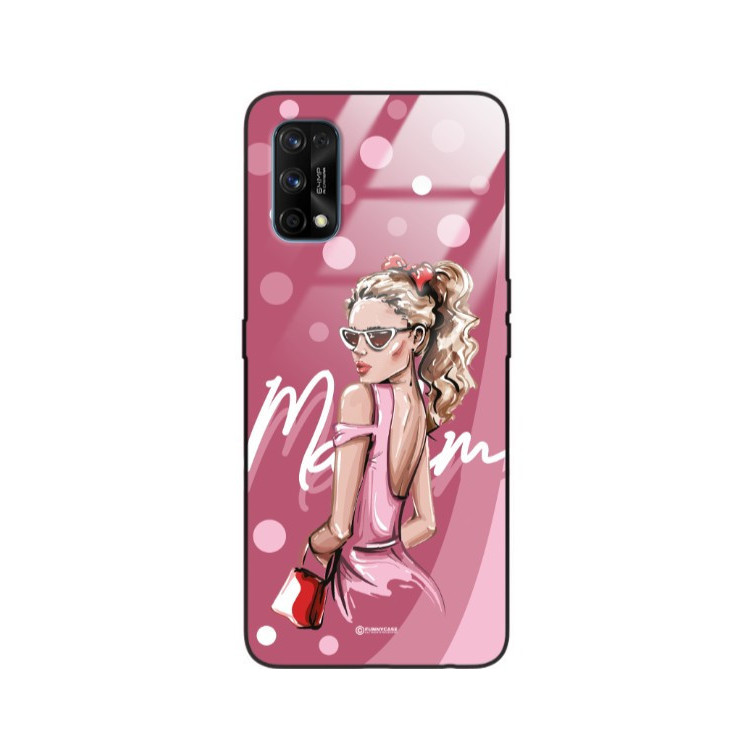 ETUI BLACK CASE GLASS NA TELEFON REALME 7 PRO ST_BAB-101