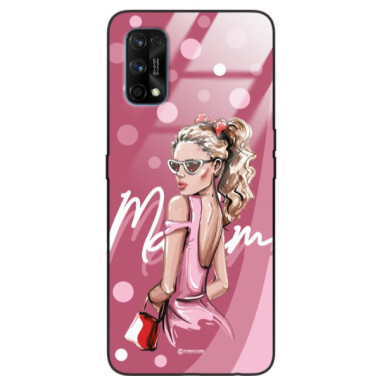 ETUI BLACK CASE GLASS NA TELEFON REALME 7 PRO ST_BAB-101