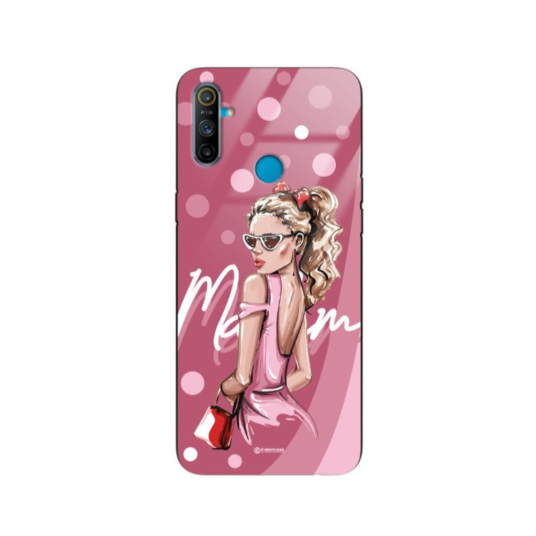 ETUI BLACK CASE GLASS NA TELEFON REALME C3 ST_BAB-101