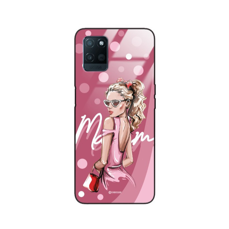 ETUI BLACK CASE GLASS NA TELEFON REALME V11 ST_BAB-101