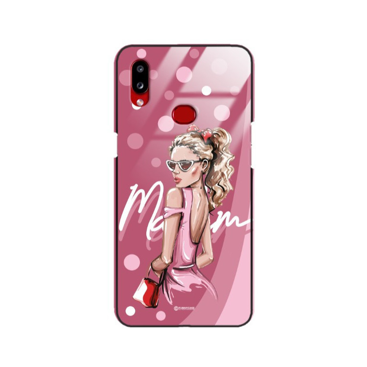 ETUI BLACK CASE GLASS NA TELEFON SAMSUNG GALAXY A10S ST_BAB-101