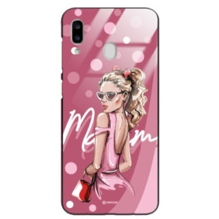ETUI BLACK CASE GLASS NA TELEFON SAMSUNG GALAXY A20E ST_BAB-101