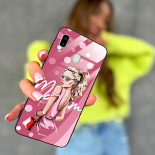 ETUI BLACK CASE GLASS NA TELEFON SAMSUNG GALAXY A20E ST_BAB-101
