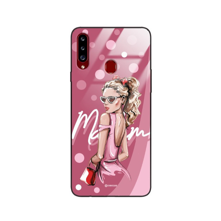 ETUI BLACK CASE GLASS NA TELEFON SAMSUNG GALAXY A20S ST_BAB-101