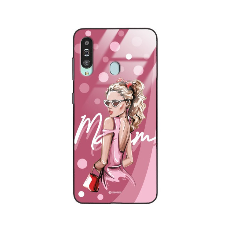 ETUI BLACK CASE GLASS NA TELEFON SAMSUNG GALAXY A60 ST_BAB-101