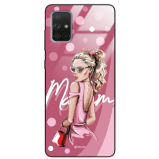 ETUI BLACK CASE GLASS NA TELEFON SAMSUNG GALAXY A71 ST_BAB-101
