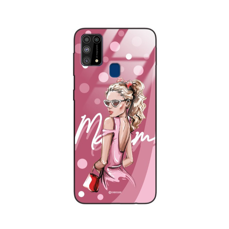 ETUI BLACK CASE GLASS NA TELEFON SAMSUNG GALAXY M31 ST_BAB-101