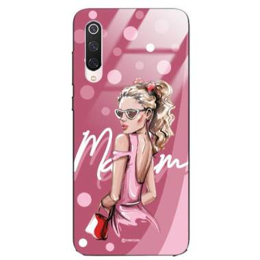 ETUI BLACK CASE GLASS NA TELEFON XIAOMI MI 9 PRO ST_BAB-101