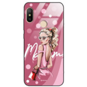 ETUI BLACK CASE GLASS NA TELEFON XIAOMI REDMI 6 PRO / MI A2 LITE ST_BAB-101