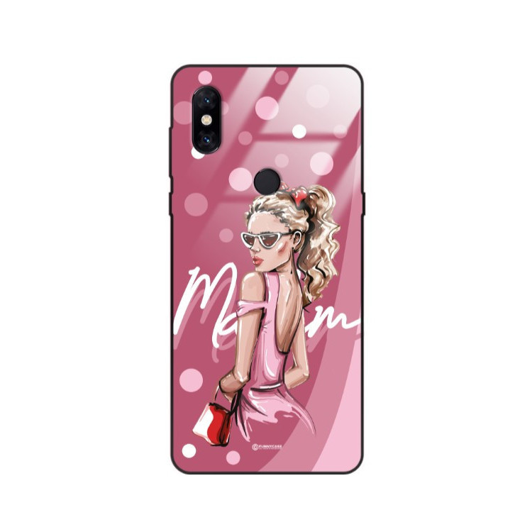 ETUI BLACK CASE GLASS NA TELEFON XIAOMI MI MIX 3 ST_BAB-101
