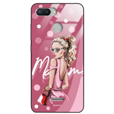 ETUI BLACK CASE GLASS NA TELEFON XIAOMI REDMI 6 ST_BAB-101