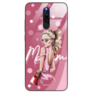 ETUI BLACK CASE GLASS NA TELEFON XIAOMI REDMI 8 ST_BAB-101