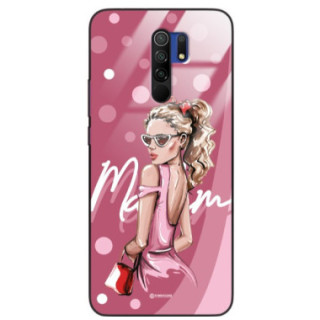ETUI BLACK CASE GLASS NA TELEFON XIAOMI REDMI 9 ST_BAB-101