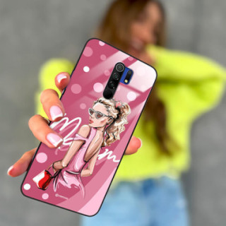 ETUI BLACK CASE GLASS NA TELEFON XIAOMI REDMI 9 ST_BAB-101