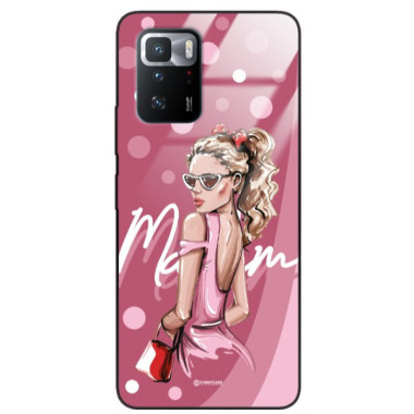 ETUI BLACK CASE GLASS NA TELEFON XIAOMI REDMI NOTE 10 PRO 5G ST_BAB-101