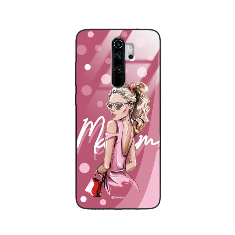 ETUI BLACK CASE GLASS NA TELEFON XIAOMI REDMI NOTE 8 PRO ST_BAB-101