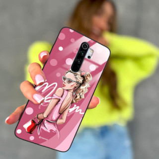 ETUI BLACK CASE GLASS NA TELEFON XIAOMI REDMI NOTE 8 PRO ST_BAB-101