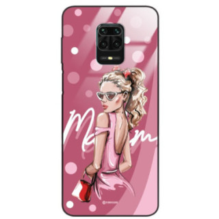 ETUI BLACK CASE GLASS NA TELEFON XIAOMI REDMI NOTE 9S / 9 PRO / 9 PRO MAX ST_BAB-101